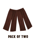 Pack of 2 Chocolate Brown Baggy Sweatpants