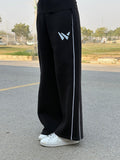 Black Wide Leg Sweatpants